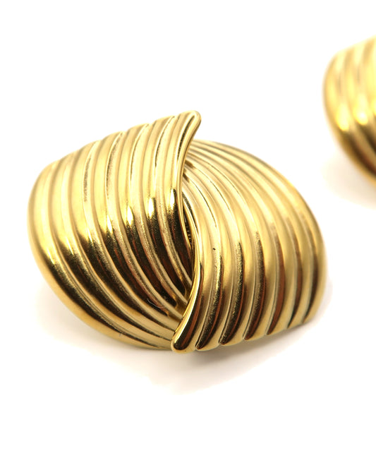 MILANA - Edelstahl Fächer Ohrringe