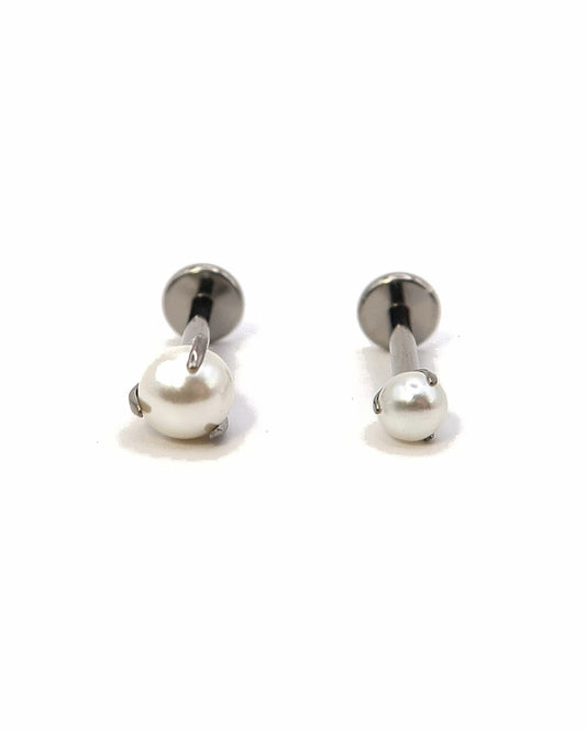 JOLIE - Titan Helix Piercing mit Imitationsperle