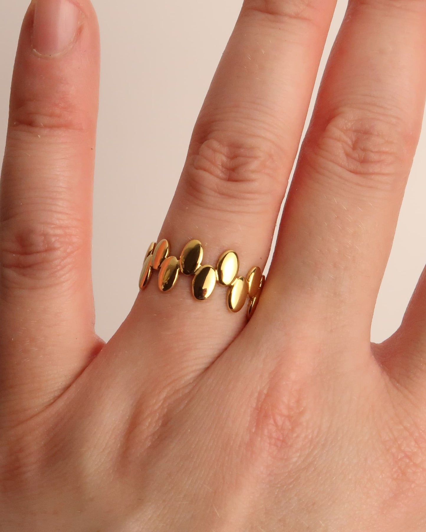 JENYA - Edelstahl Bubble Ring