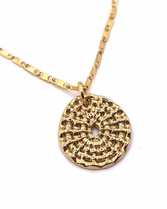 SOCCORA - Goldene Boho Halskette