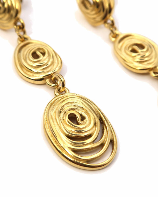 ASA - Goldene Boho Statement Ohrringe