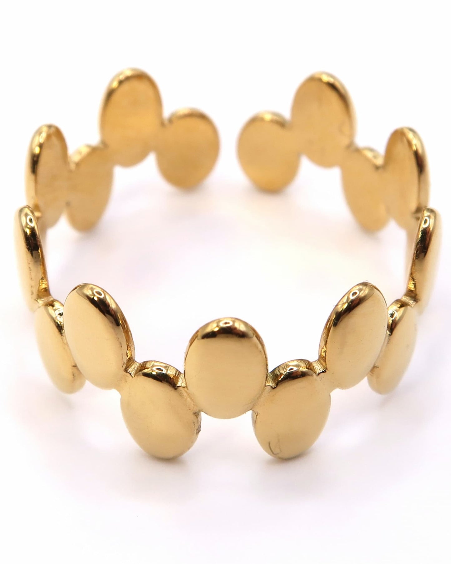 JENYA - Edelstahl Bubble Ring