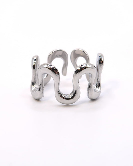 NOUR - Edelstahl Wellenring