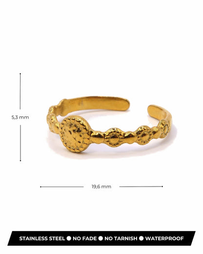 CASSIA - Boho Ring im Antiken Stil