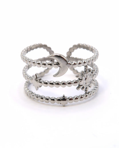 ISALINE - Celestial Edelstahl Ring