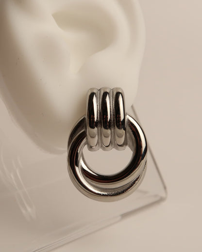 GIADA - Edelstahl Knoten Ohrringe