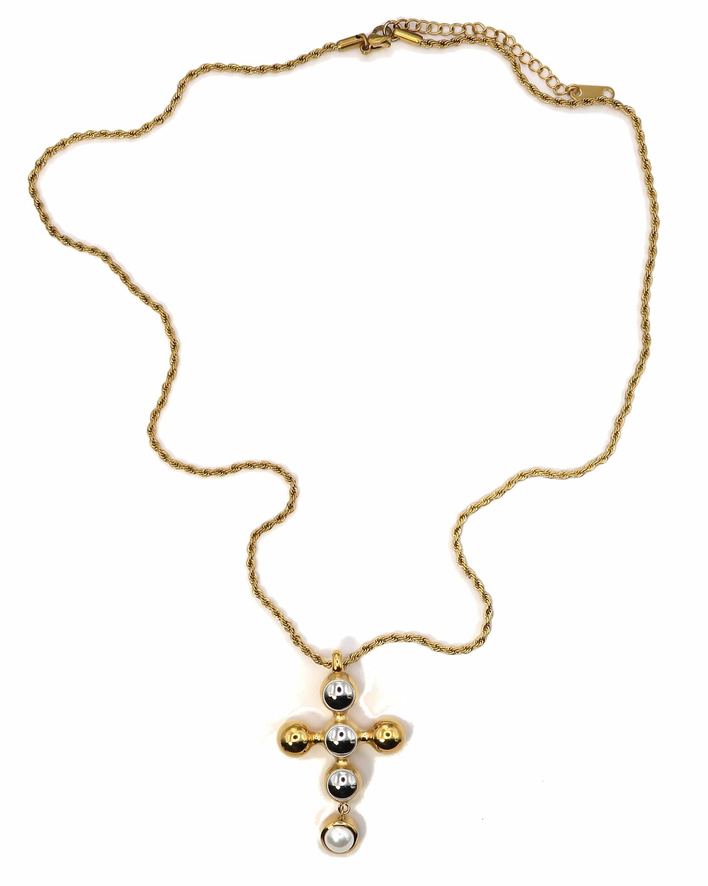 ARUSHA - Goldenes Halsketten Layering Set