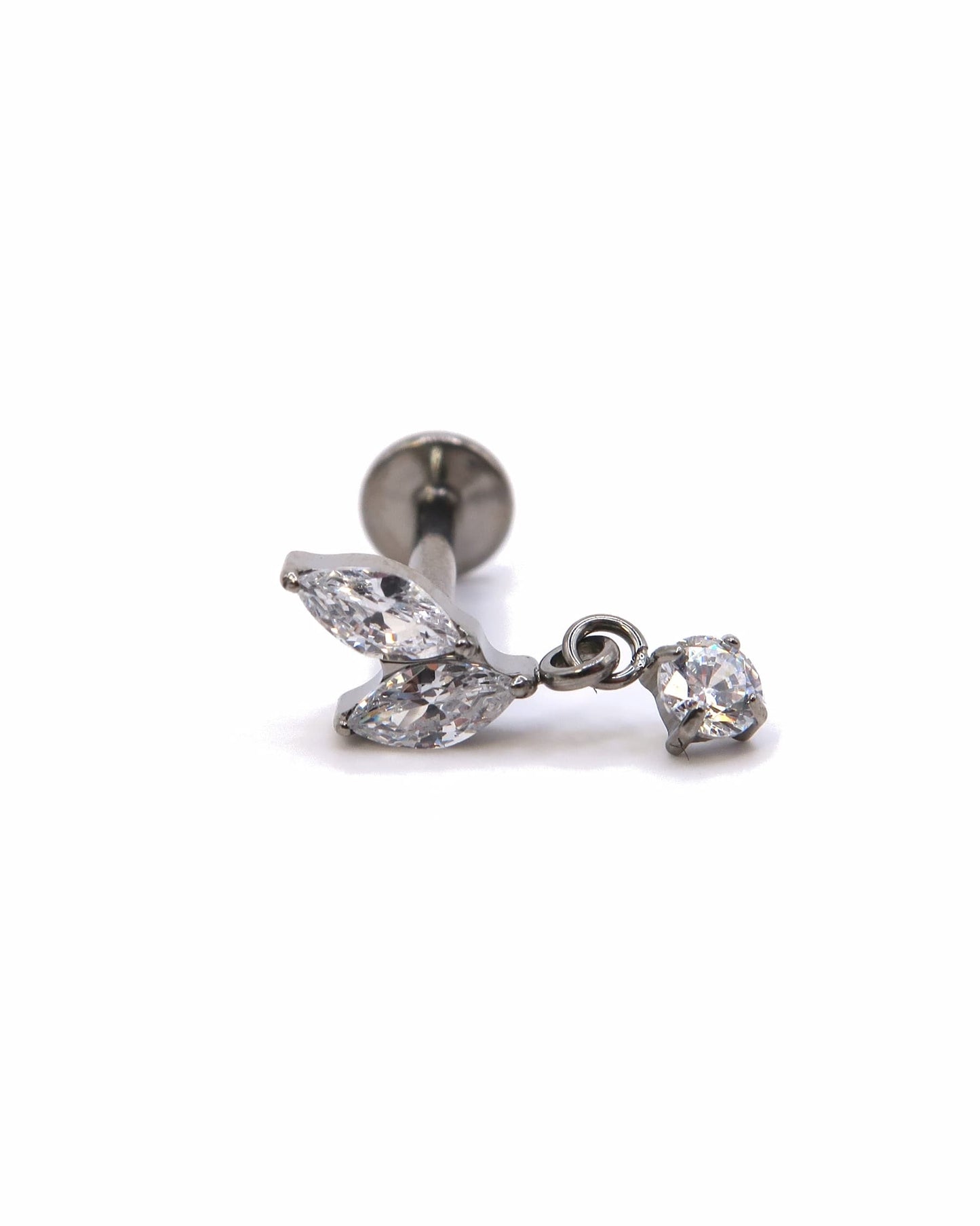 ALORA - Titan Baumel Blatt Helix Piercing