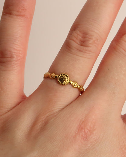 CASSIA - Boho Ring im Antiken Stil