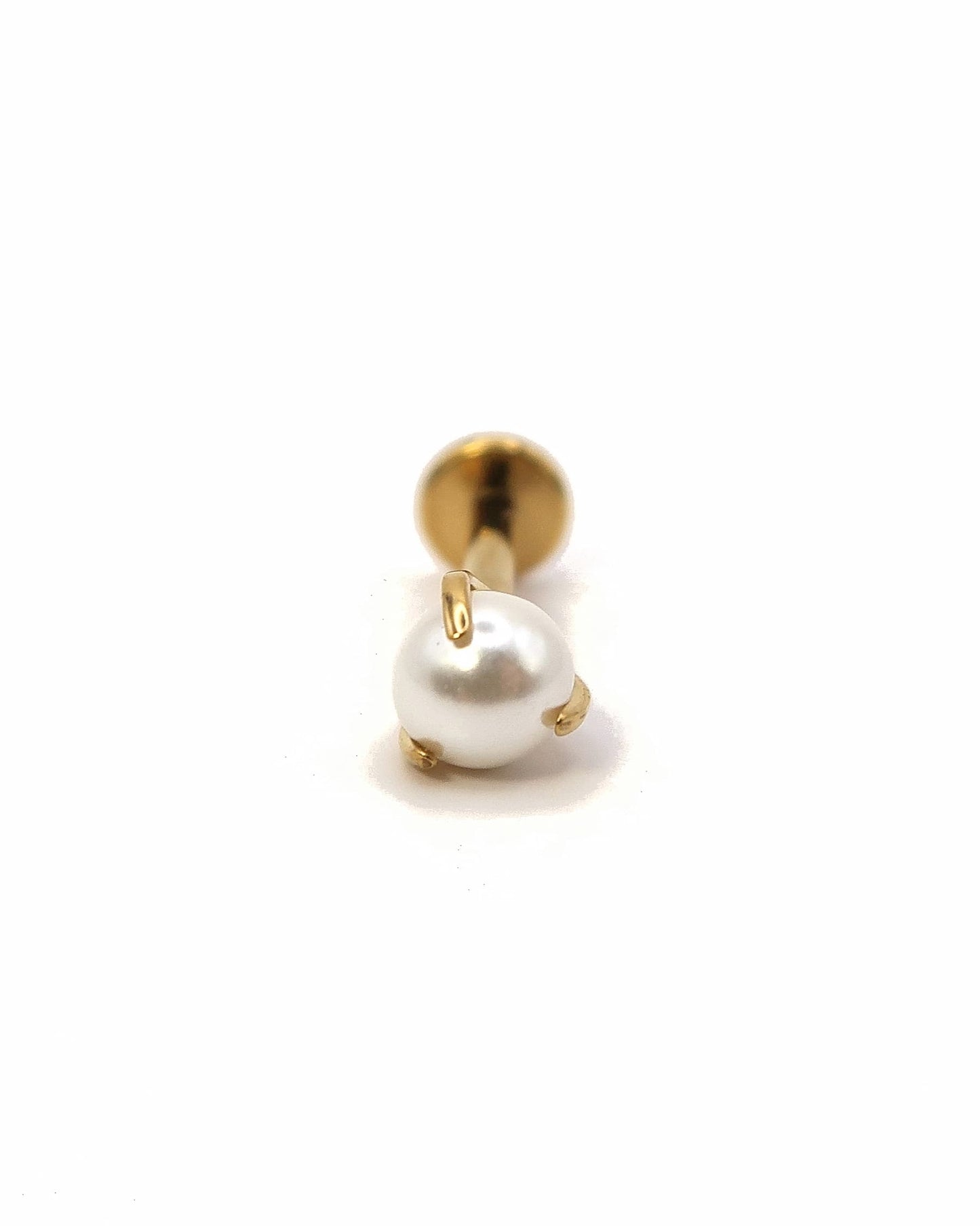 JOLIE - Titan Helix Piercing mit Imitationsperle