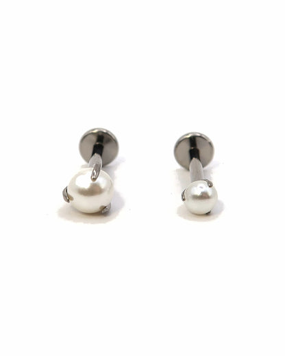 JOLIE - Titan Helix Piercing mit Imitationsperle