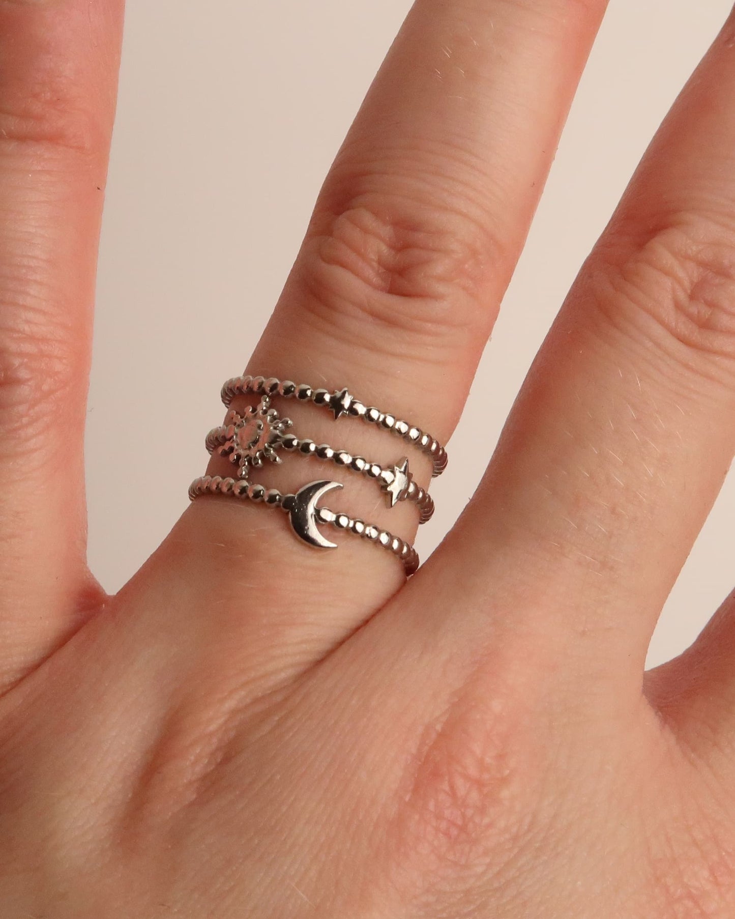ISALINE - Celestial Edelstahl Ring