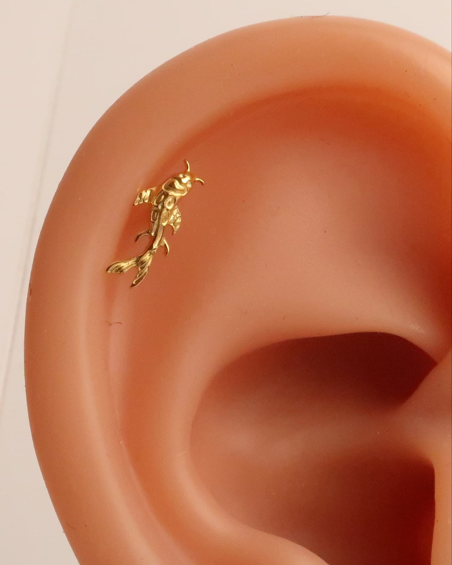 AOKI - Titan Helix Koi Fisch Piercing