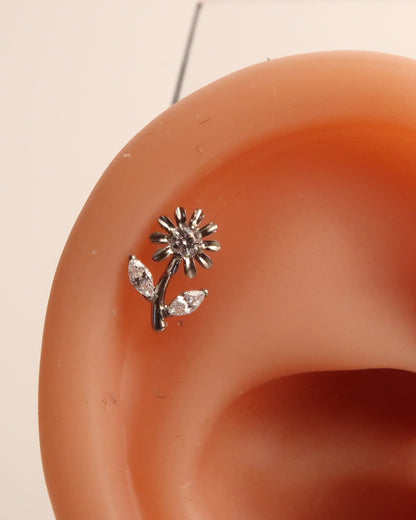 BREE - Titan Blumen Helix Piercing