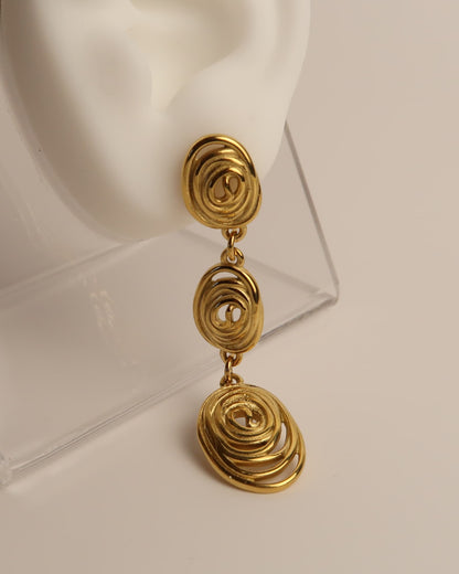 ASA - Goldene Boho Statement Ohrringe