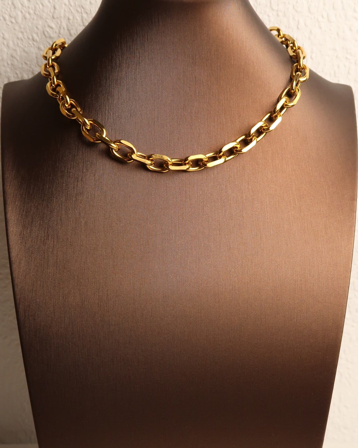 DEAN - Schlichter Edelstahl Chunky Choker