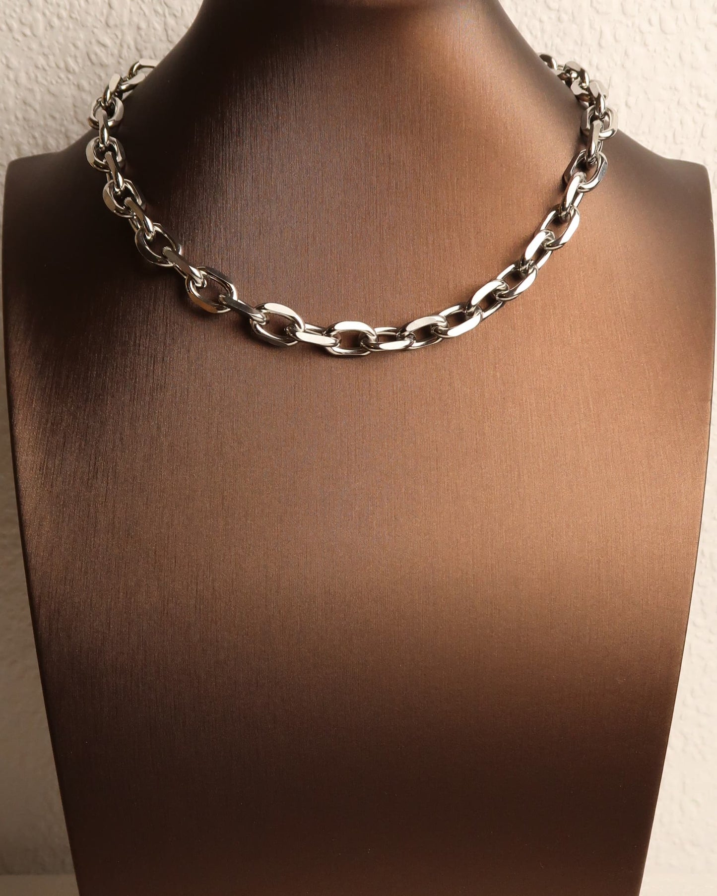 DEAN - Schlichter Edelstahl Chunky Choker