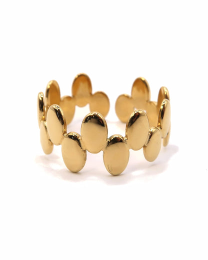 JENYA - Edelstahl Bubble Ring