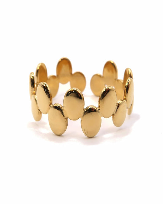 JENYA - Edelstahl Bubble Ring
