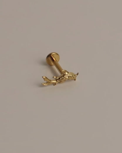 AOKI - Titan Helix Koi Fisch Piercing
