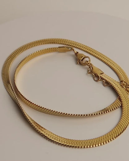 ARIA - Edelstahl Schlangenkette