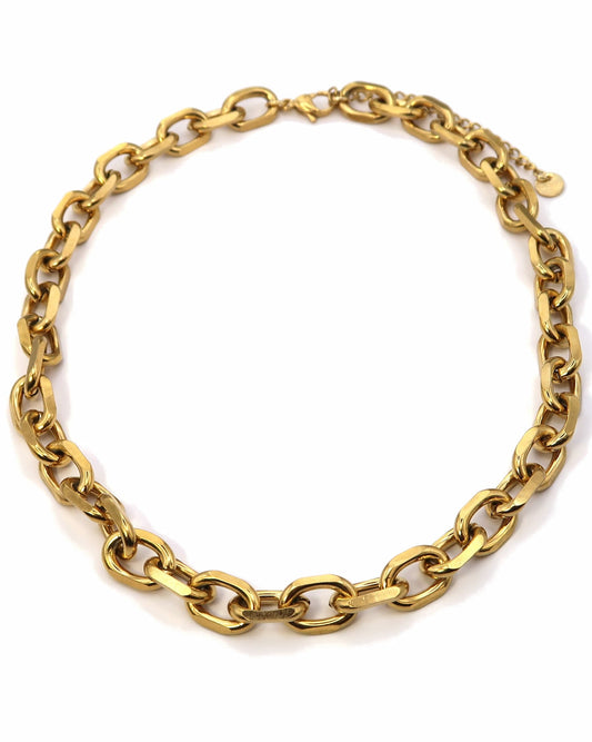 DEAN - Schlichter Edelstahl Chunky Choker