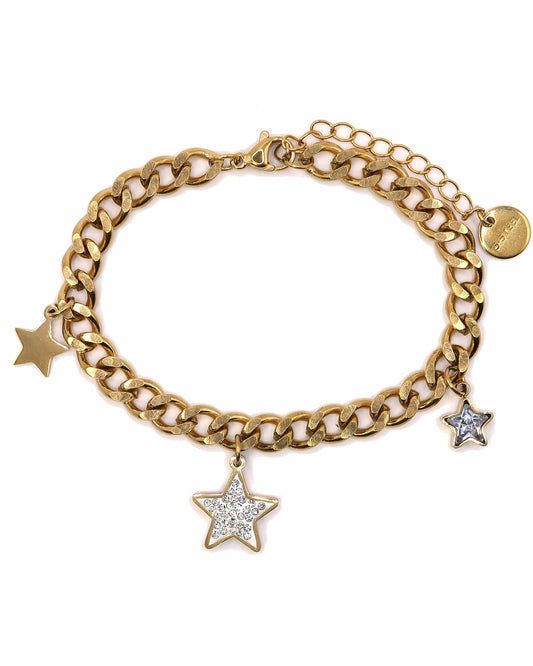 SAKI - Y2K Stern Charm Armband